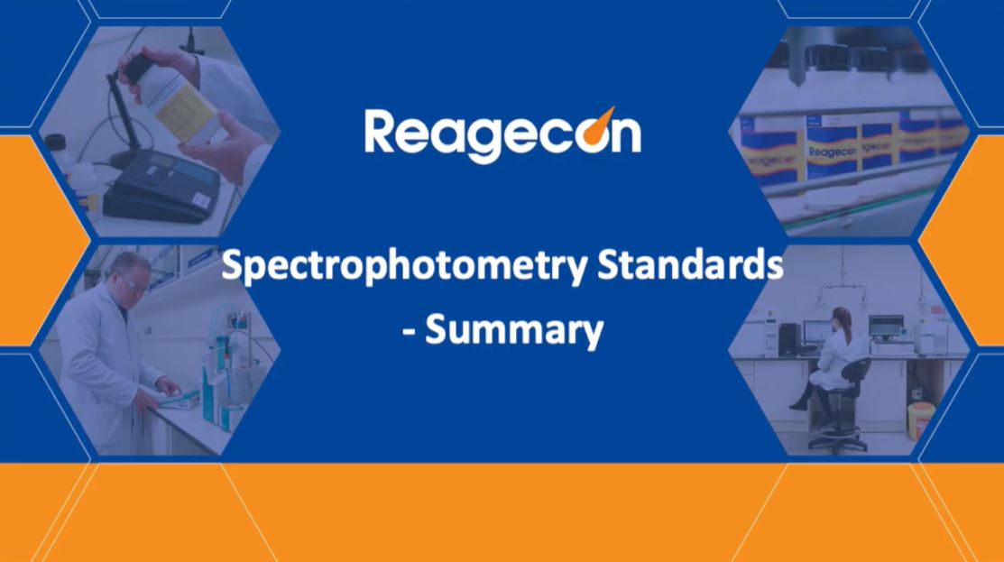 Spectrophotometry Standards
