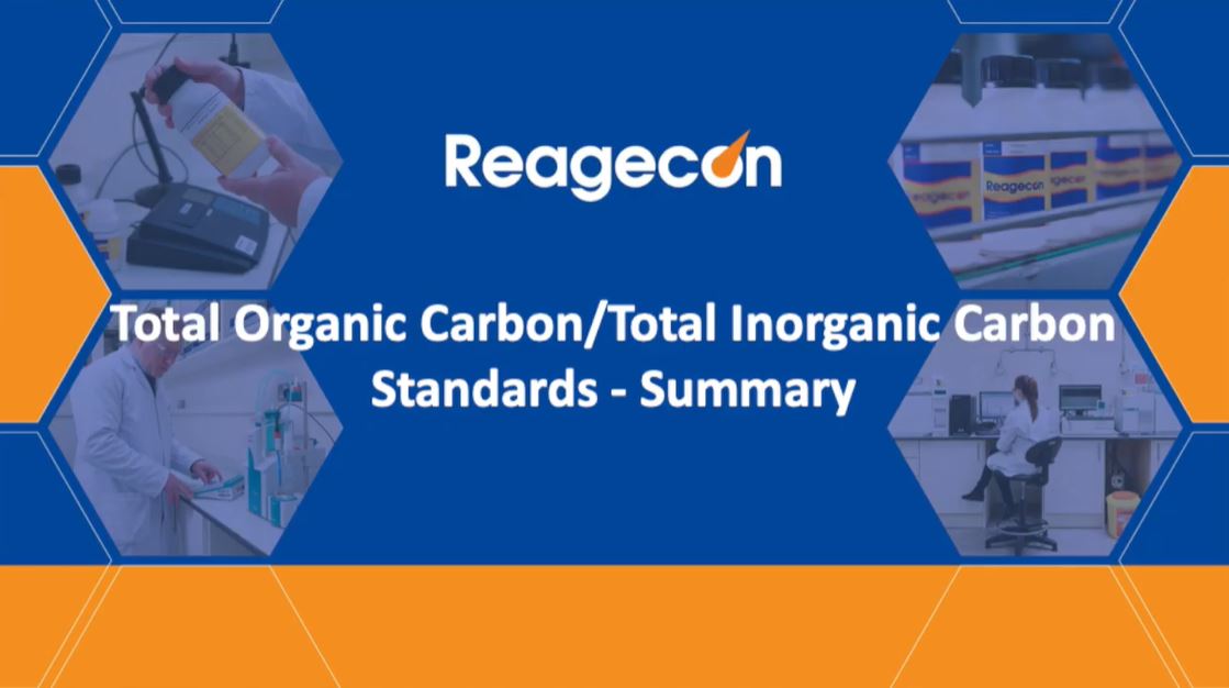 Total Organic Carbon (TOC) / Total Inorganic Carbon (TIC) Standards