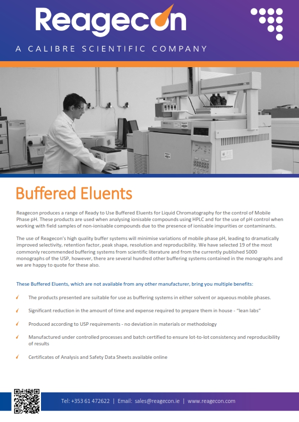 Buffered Eluent Solutions
