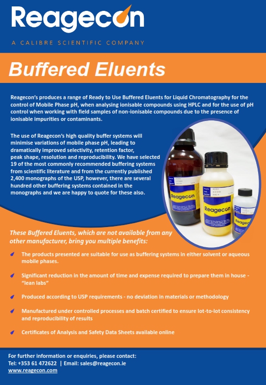 Buffered Eluent Solutions