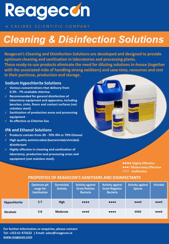 Cleaning and Disinfection Solutions